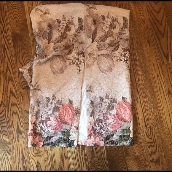 Adrianna Papell Floral Print Stretch Evening Dress - Picture 6 of 7